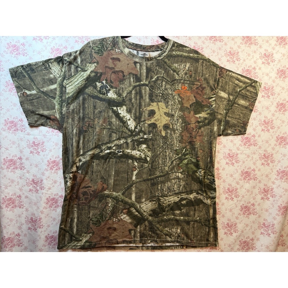Mossy Oak Break-Up Infinity Men's XL Camo Hunting T-Shirt Short Sleeve